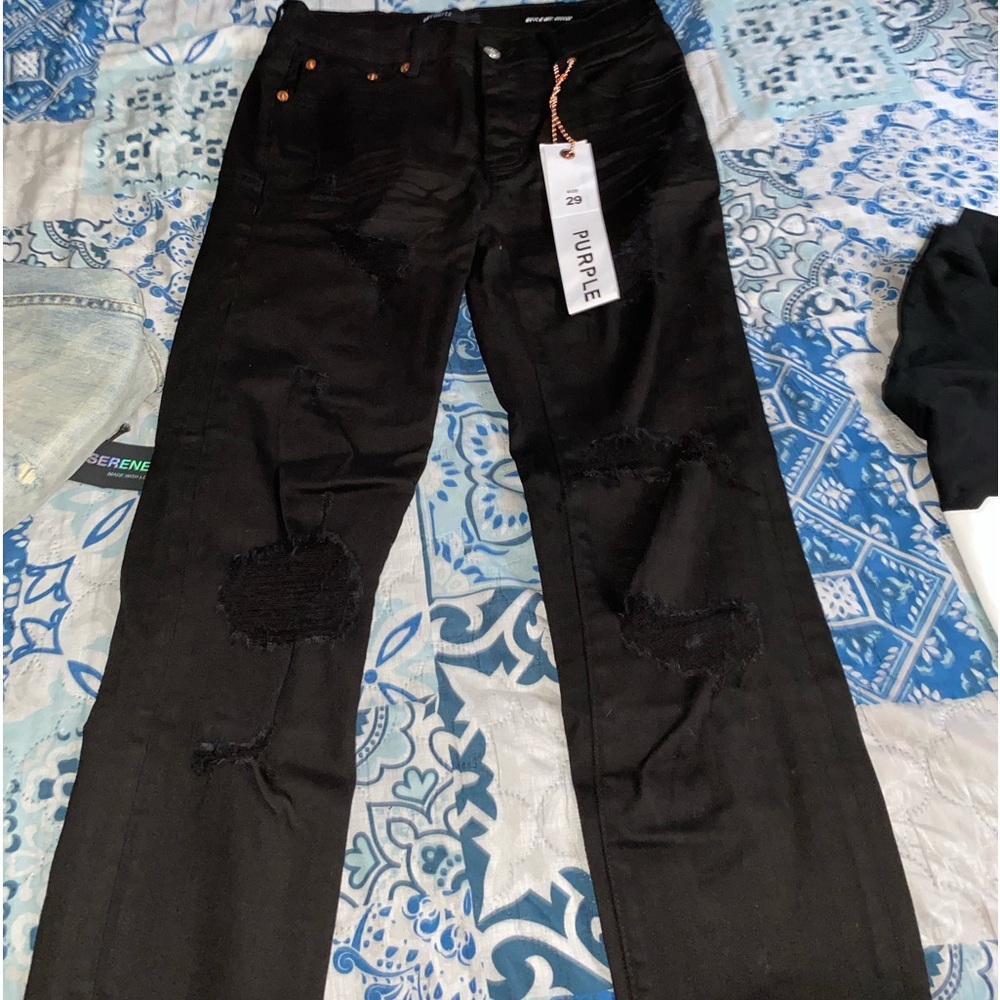 Purple brand jeans size 29 new never worn